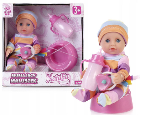 Lalka Natalia Siusiający Maluszek 17 cm 122163