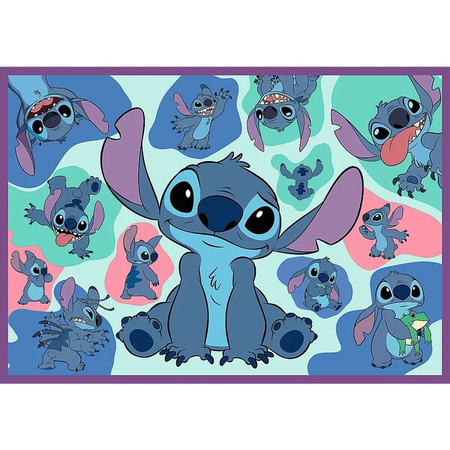 Puzzle Trefl 4x250 Niezwykły Stitch 133110