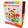 Klocki drewniane 52szt 849412