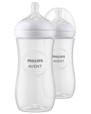 Philips AVENT Butelka dla niemowląt Natural Response 330 ml 3m+, 2 szt 989776