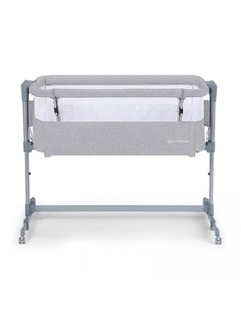 Kinderkraft łóżeczko dostawne neste air grey light melange 915484