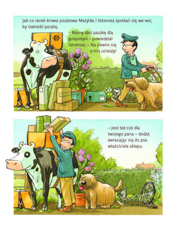 Książeczka Krowa Matylda i zaginiona paczka 655513