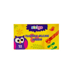 Strigo Pastele olejne jumbo 12 kolorów 937427