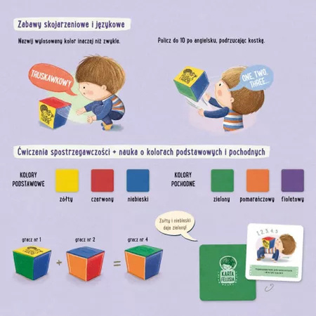 Feluś i Gucio grają w kolory ZABAWKA 903683