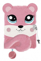 Pamiętnik Z Kłódką 3d Włochacz A5 96k My Little Friend Squirrel 657764