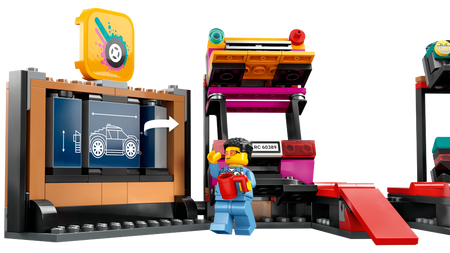 Lego 60389 City Warsztat tuningowania samochodów 
