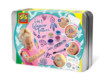 Ses Creative Kreatywna zabawa Modne tatuaże 3w1 141554