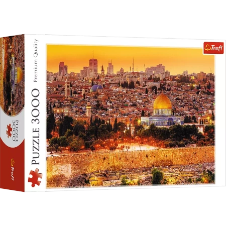 Puzzle trefl 3000 Dachy Jerozolimy