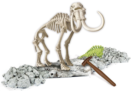 Clementoni skamieniałości mamut fluo 608904