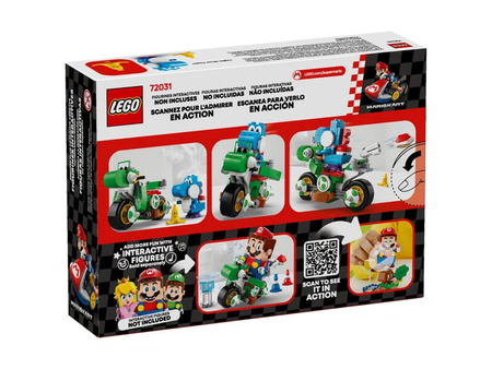 Lego 72031 Super Mario Mario Kart Yoshi Bike 816487