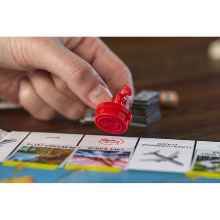 Gra Hasbro F4007 Monopoly Podróż dookoła Świata 124311