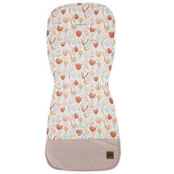 Eko Podkładka do wózka PD-10 Beżowe kwiatki 135564