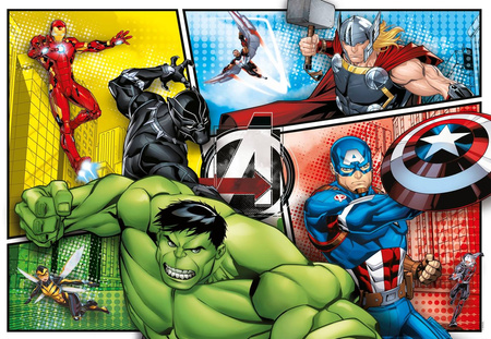 Clementoni puzzle 104 elementy marvel the avengers