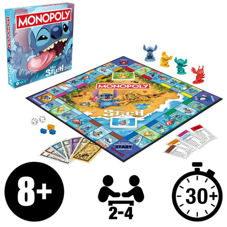 Gra Hasbro Monopoly G0388 Stitch 325037