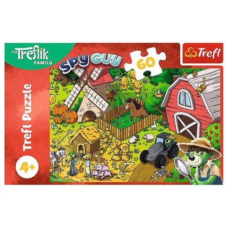 Puzzle Trefl 60 Trefliki na farmie 174021