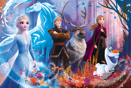 Puzzle Trefl 100 Magia Krainy Lodu Disney Frozen 2
