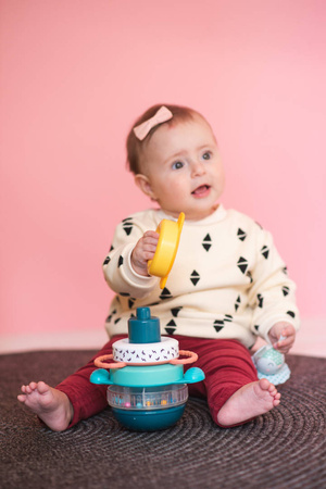 Taf Toys Piramida Króliczek Hunny 124452