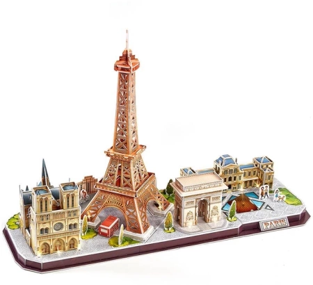 CubicFun Puzzle 3D Paryż 205256