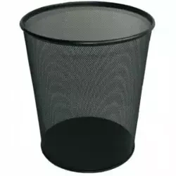 Kosz okrągły-czarny 355*295mm tres 230399