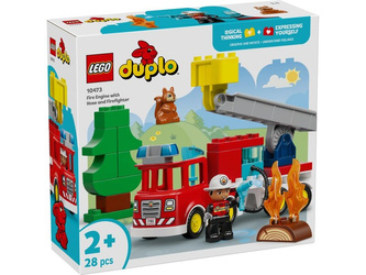 LEGO 10473 DUPLO Wóz strażacki z wężem i strażaki 056530