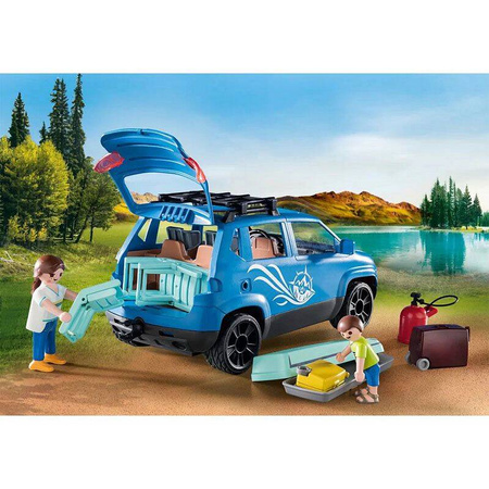 Playmobil 71423 Samochód z przyczepą kempingową 