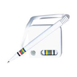 Długopis z przylepcem niebieski 529958