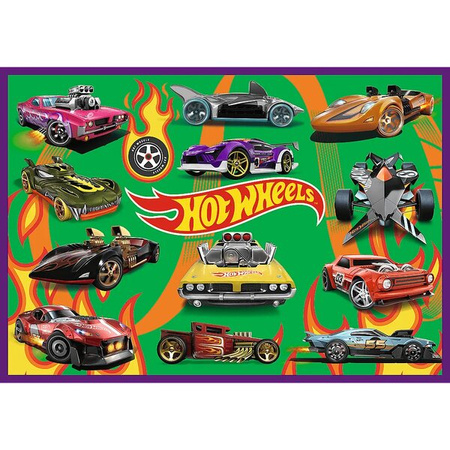 Puzzle Trefl 4x250 Wyścigowe auta 133127