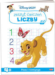 Disney Uczy Classic Zeszyt ćwiczeń Liczby 341497