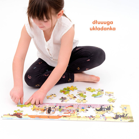 Czuczu Puzzle panoramiczne Stadnina 4+ 491316