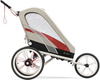 Cybex Zeno Wózek sportowy Light beige rama + Sand light beige Tapicerka siedziska