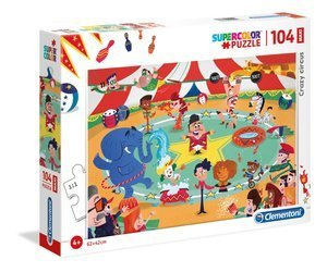 Clementoni puzzle 104 maxi szalony cyrk