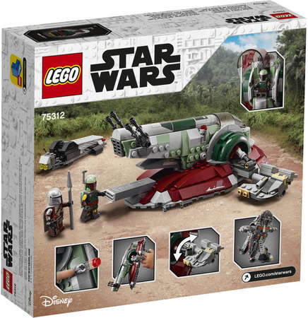 Lego 75312 Star Wars Statek kosmiczny Boby Fetta