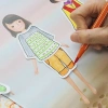Stick'N Książka do zabawy Moja magiczna garderoba jesień 290378