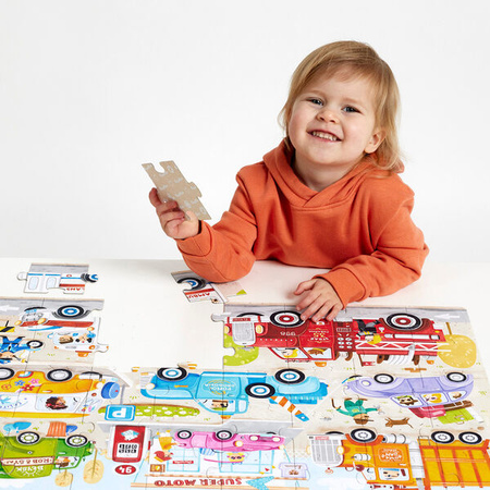 CzuCzu Moto puzzle Auta 2+ 492283