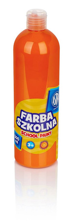 Farba astra 500ml pomarańczowa szkolna 240227