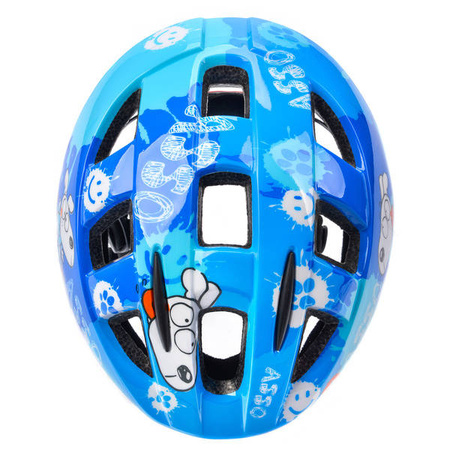 Kask rowerowy Meteor PNY11 XS 38-42cm Dogs niebieski 061712
