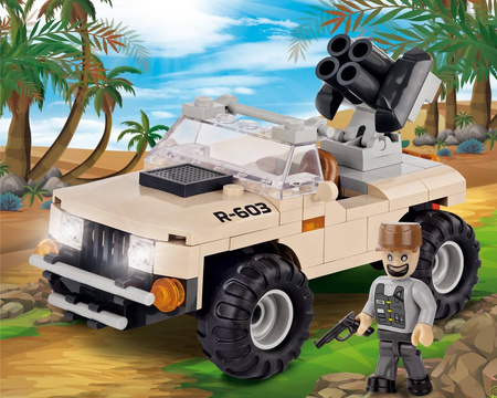 Cobi 2199 small army desert artilery vehicle 100 kl.