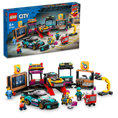 Lego 60389 City Warsztat tuningowania samochodów 
