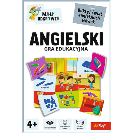 Gra Trefl Angielski/Mały odkrywca 028126