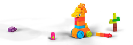 Mega bloks gfg19 żyrafka klocki licz i jedź
