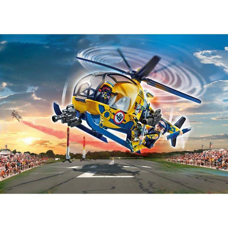 Playmobil 70833 Air Stuntshow Lotniczy pokaz kaskaderski Helikopter ekipy filmowej