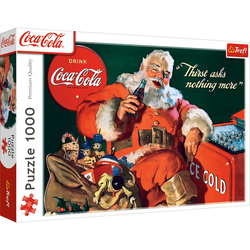 Puzzle Trefl 1000 Coca-Cola Prezenty od Mikołaja 109214