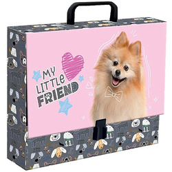 TECZKA Z RĄCZKĄ A4 XL (33x24,8x9cm)MY LITTLE FRIEND,SWEET POMERANIAN 685804