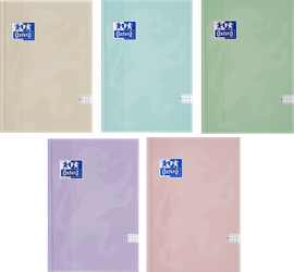 Brulion Oxford A5 96k krata Touch Pastel szyty 418771