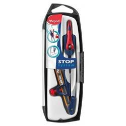 Cyrkiel stop system z ołówikiem pudełko z zaw.