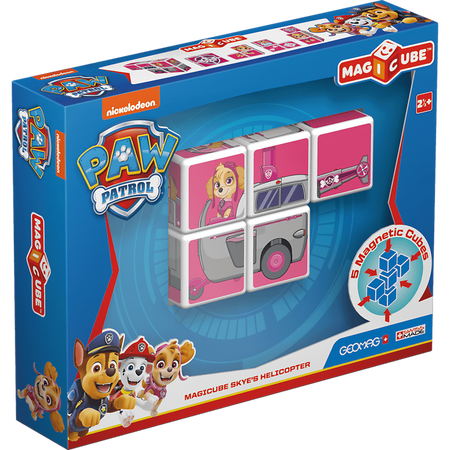 Geomag Magicube Paw Patrol Pojazd Skye Klocki magnetyczne 5el 000815