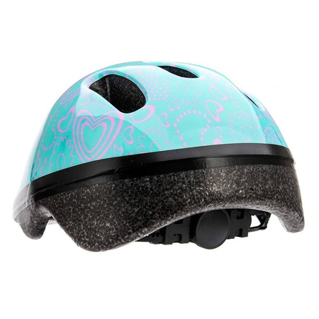 Kask rowerowy meteor mv6-2 s 48-52cm flower 027497