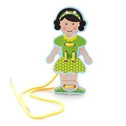 Układanka drewniana do nawlekania 811839