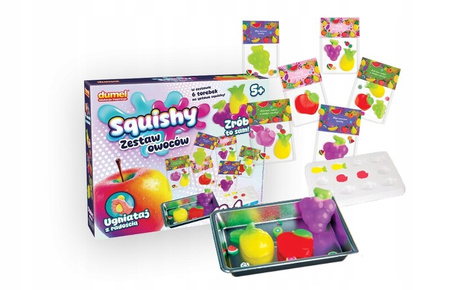 Dumel Squishy Zestaw owoców 306025