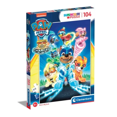 Clementoni Puzzle 104 Super Kolor Psi Patrol 271658